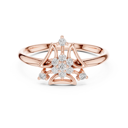 JÄGER JEWEL Radiant Crest Diamond Ring – JÄGER Metal