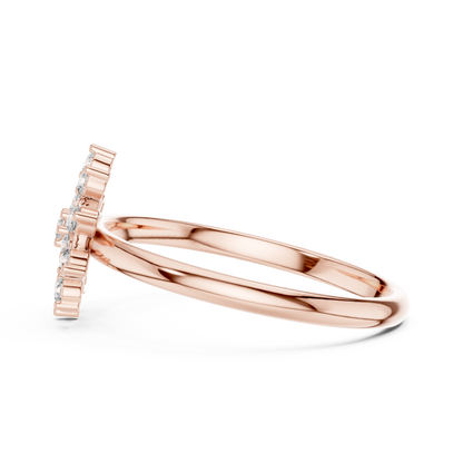 JÄGER JEWEL Aurora Halo Diamond Ring – JÄGER Metal