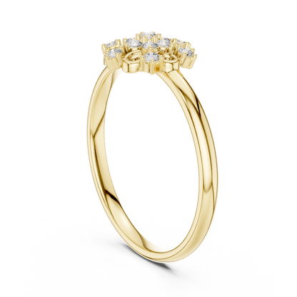 JÄGER JEWEL Ornate Bloom Diamond Ring – JÄGER Metal