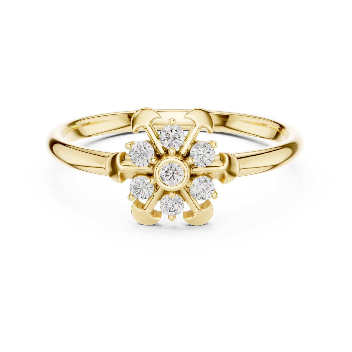 JÄGER JEWEL Royal Crest Bloom Ring – JÄGER Metal