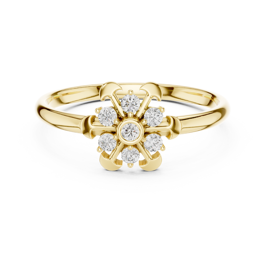 JÄGER JEWEL Royal Crest Bloom Ring – JÄGER Metal