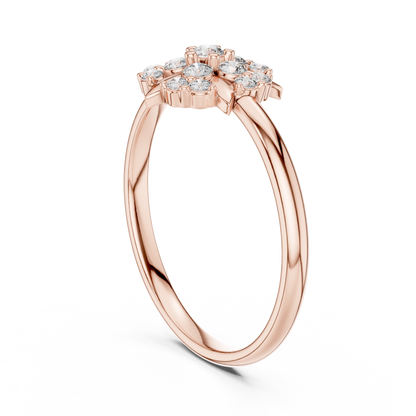 JÄGER JEWEL Imperial Bloom Diamond Ring – JÄGER Metal