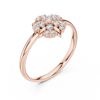 JÄGER JEWEL Imperial Bloom Diamond Ring – JÄGER Metal