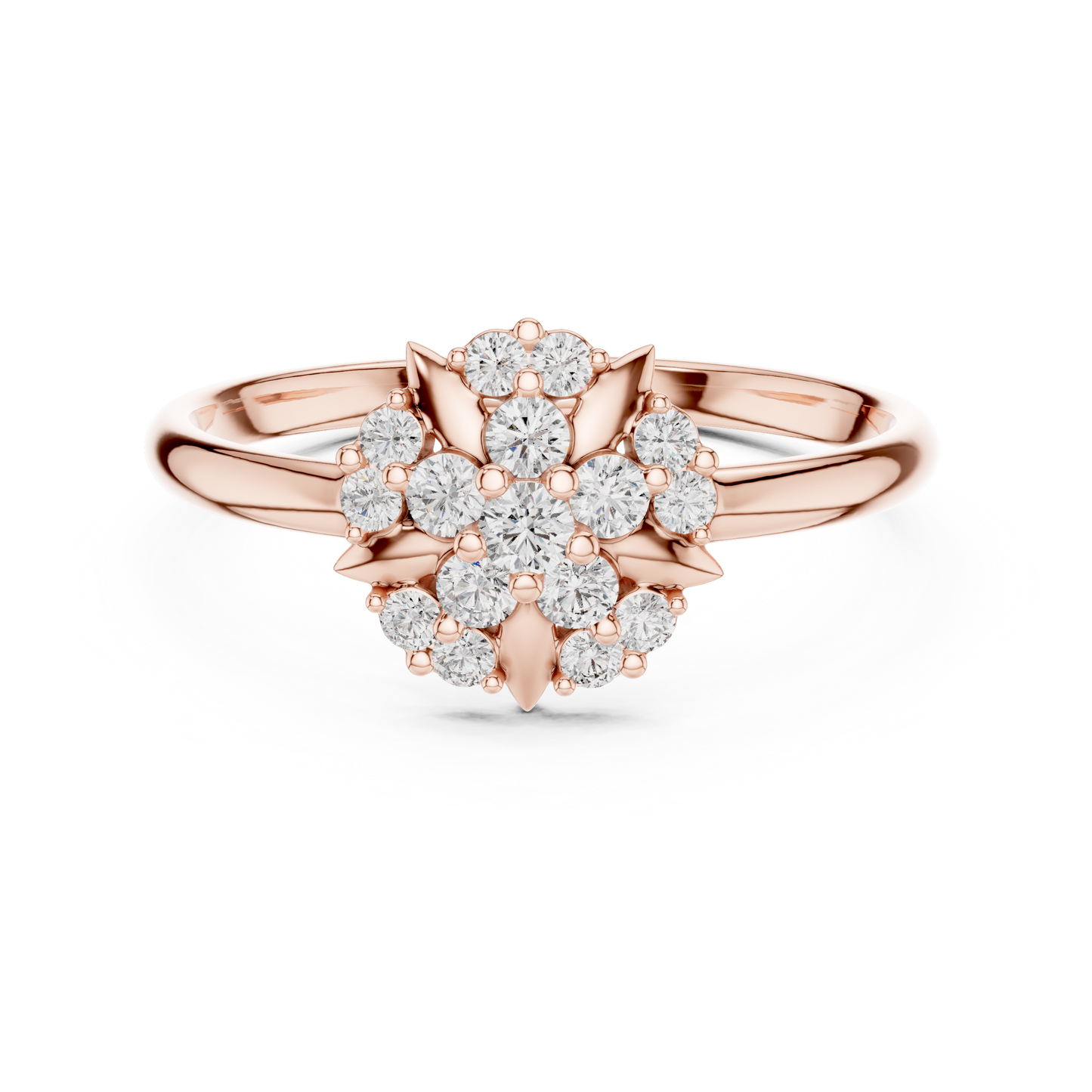 JÄGER JEWEL Imperial Bloom Diamond Ring – JÄGER Metal