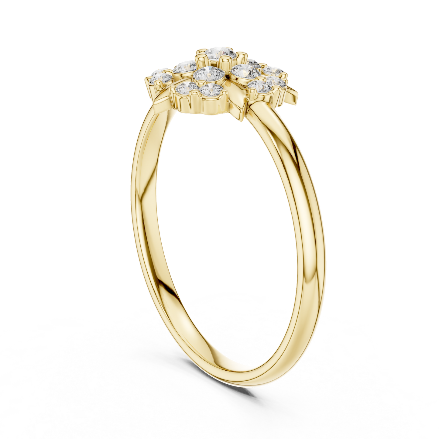 JÄGER JEWEL Imperial Bloom Diamond Ring – JÄGER Metal