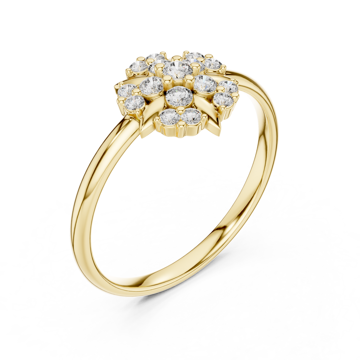 JÄGER JEWEL Imperial Bloom Diamond Ring – JÄGER Metal