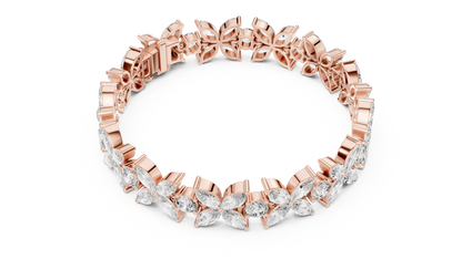 JÄGER JEWEL Eternal Bloom Diamond Bracelet – JÄGER Metal