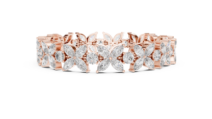 JÄGER JEWEL Eternal Bloom Diamond Bracelet – JÄGER Metal