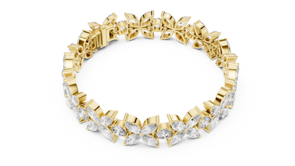 JÄGER JEWEL Eternal Bloom Diamond Bracelet – JÄGER Metal
