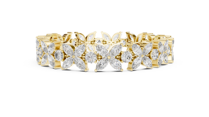 JÄGER JEWEL Eternal Bloom Diamond Bracelet – JÄGER Metal
