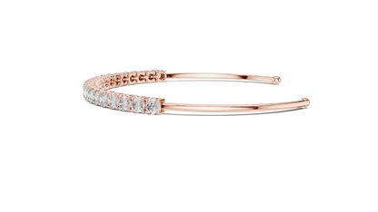JÄGER JEWEL Eternal Curve Diamond Cuff – JÄGER Metal