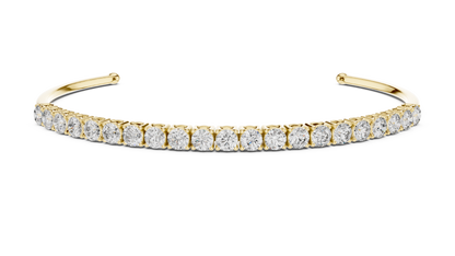 JÄGER JEWEL Eternal Curve Diamond Cuff – JÄGER Metal