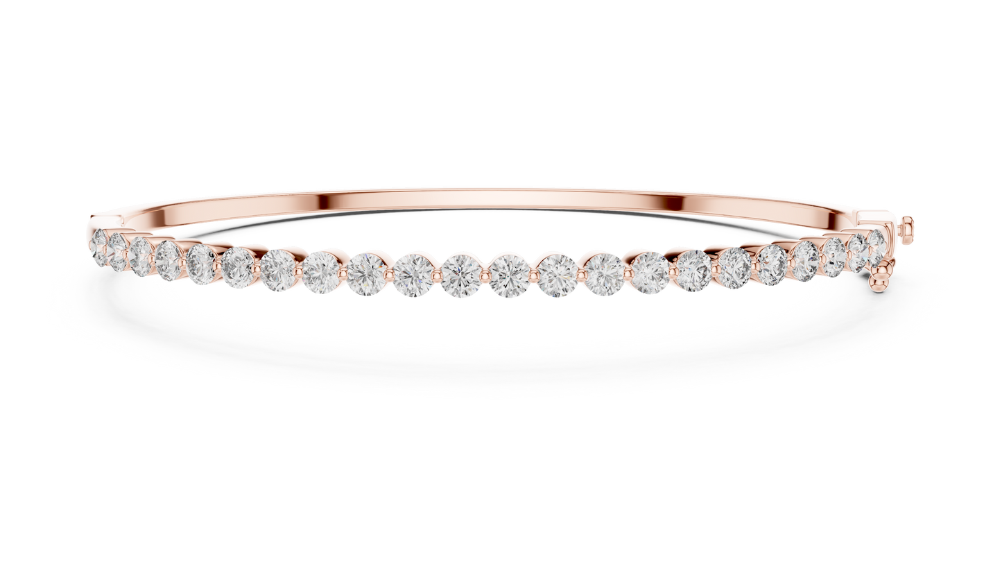JÄGER JEWEL Infinite Line Diamond Bangle – JÄGER Metal