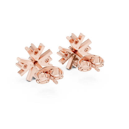 JÄGER JEWEL Starburst Diamond Studs – JÄGER Metal