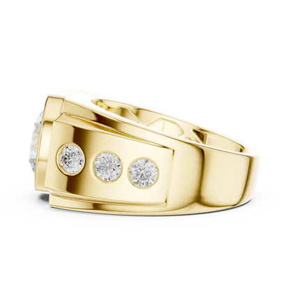 JÄGER JEWEL Imperial Bezel Men’s Ring – JÄGER Metal