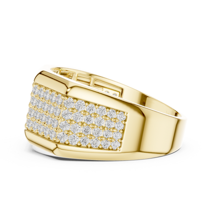 JÄGER JEWEL Sovereign Pavé Band – JÄGER Metal