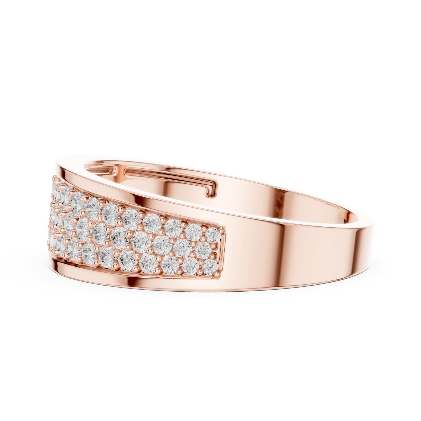 JÄGER JEWEL Imperial Pavé Band – JÄGER Metal