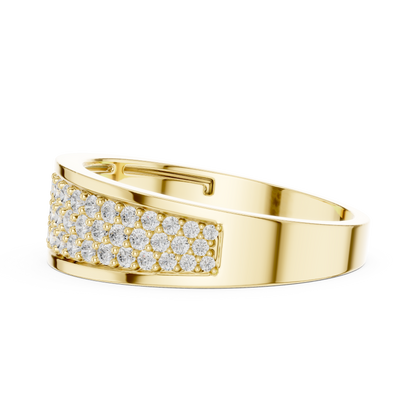 JÄGER JEWEL Imperial Pavé Band – JÄGER Metal