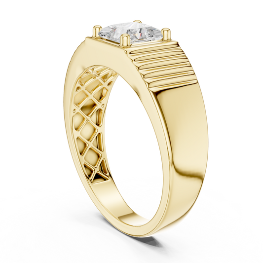 JÄGER JEWEL Imperial Signet Diamond Ring – JÄGER Metal