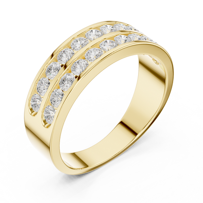JÄGER JEWEL Dual Row Eternity Band – JÄGER Metal