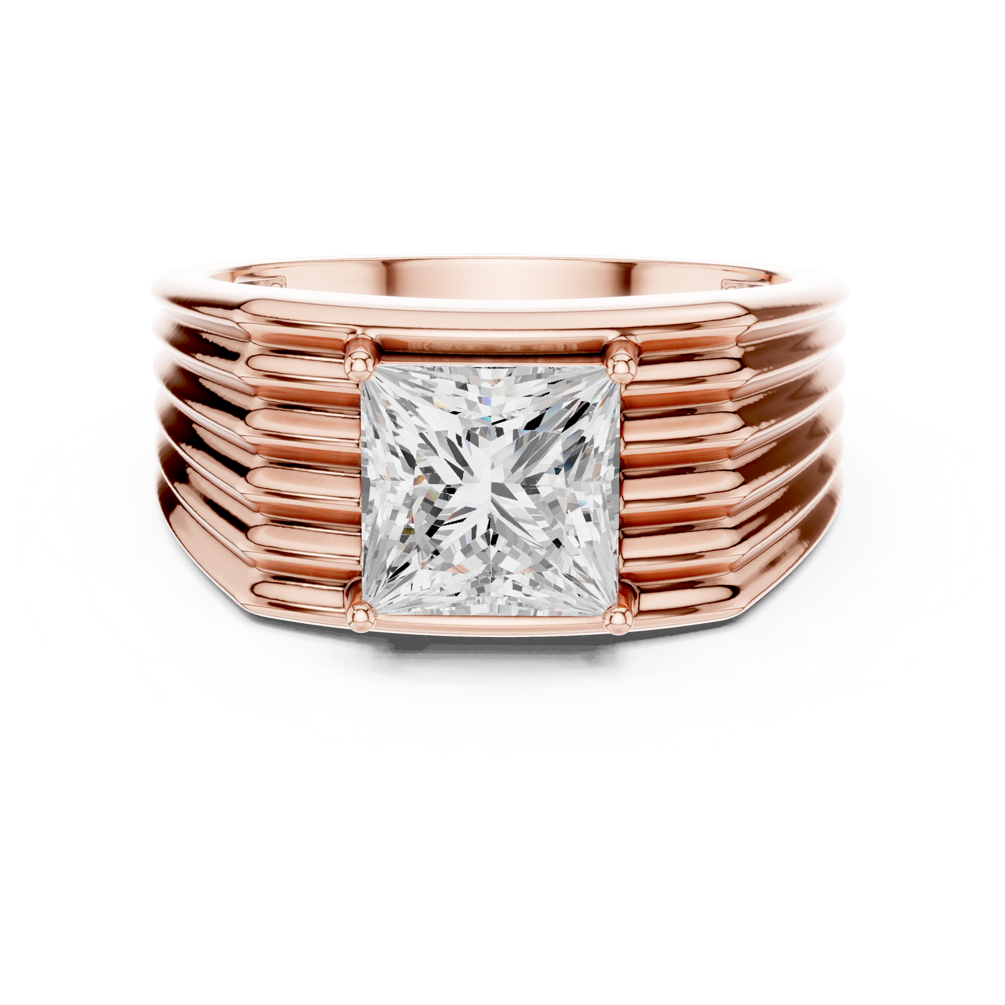 JÄGER JEWEL Sovereign Ridge Diamond Ring – JÄGER Metal