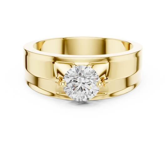 JÄGER JEWEL Elevated Solitaire Ring – JÄGER Metal