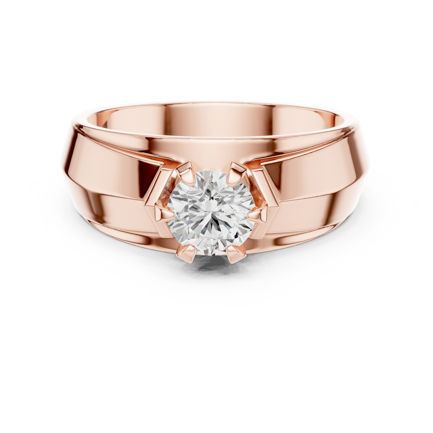 JÄGER JEWEL Imperial Rise Solitaire Ring – JÄGER Metal