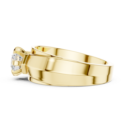 JÄGER JEWEL Imperial Rise Solitaire Ring – JÄGER Metal