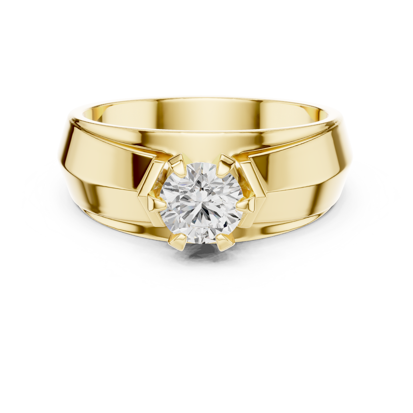 JÄGER JEWEL Imperial Rise Solitaire Ring – JÄGER Metal