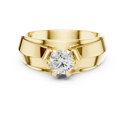 JÄGER JEWEL Imperial Rise Solitaire Ring – JÄGER Metal