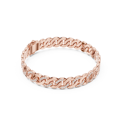 JÄGER JEWEL Sovereign Link Diamond Bracelet – JÄGER Metal