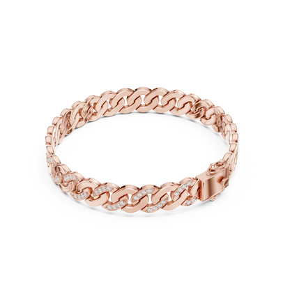 JÄGER JEWEL Sovereign Link Diamond Bracelet – JÄGER Metal