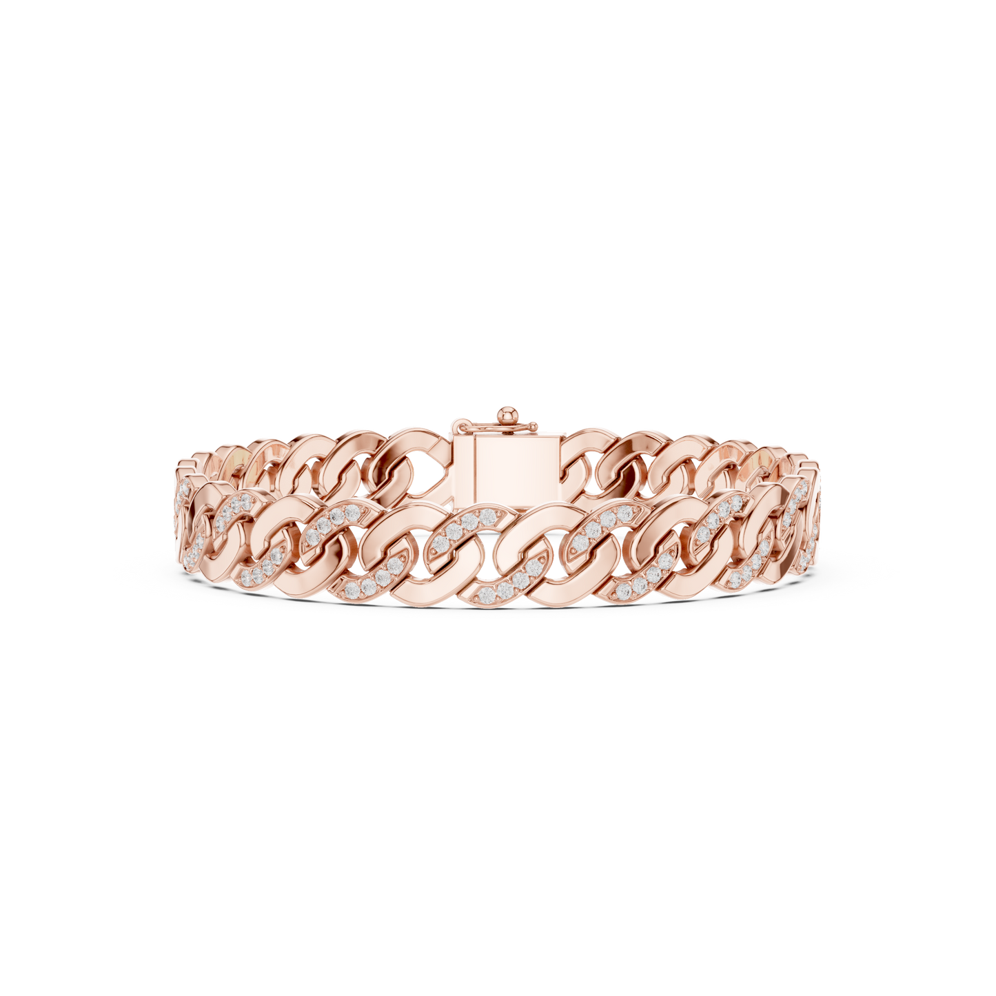 JÄGER JEWEL Sovereign Link Diamond Bracelet – JÄGER Metal