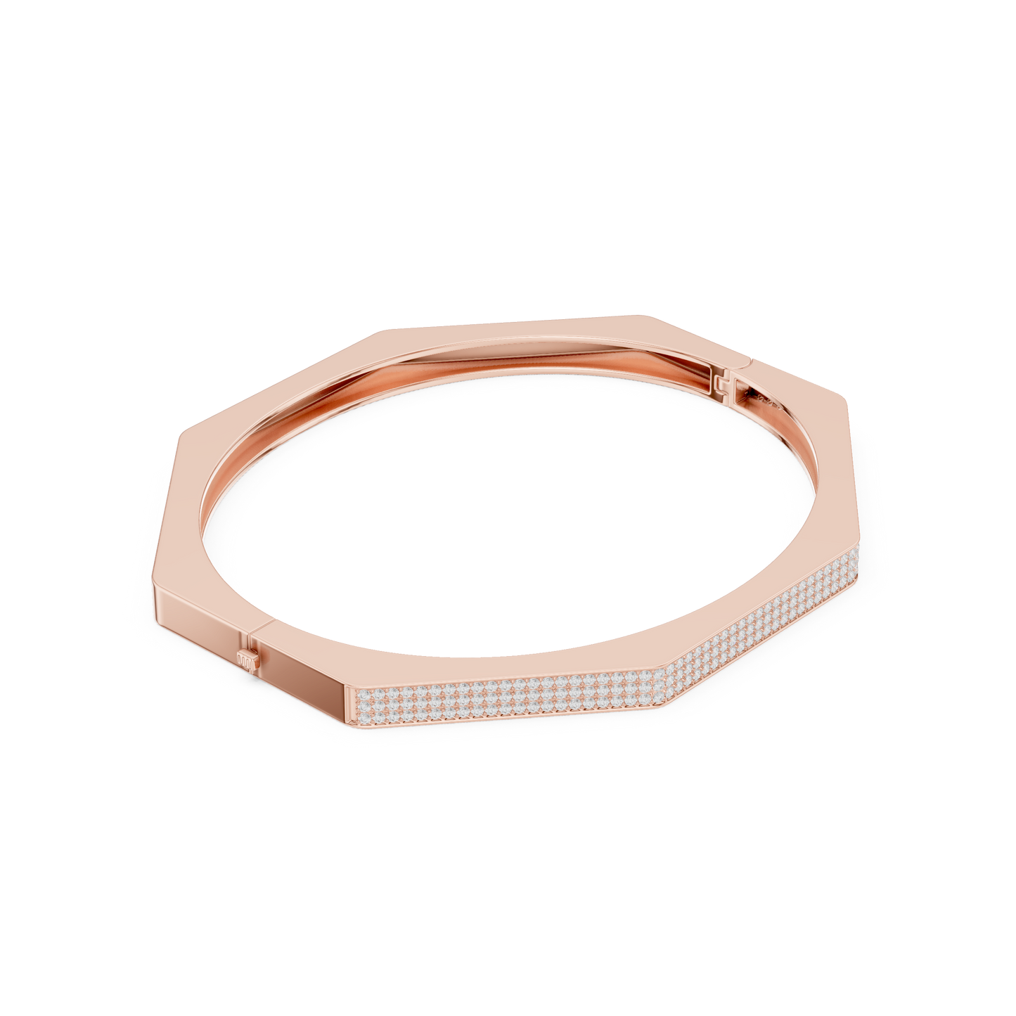 JÄGER JEWEL Hexa Crest Diamond Bangle – JÄGER Metal