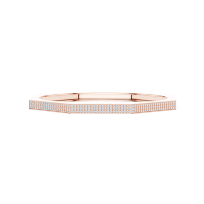 JÄGER JEWEL Hexa Crest Diamond Bangle – JÄGER Metal