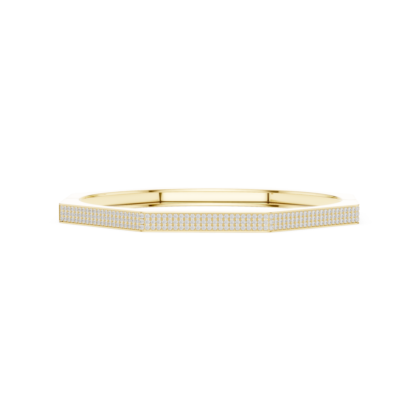 JÄGER JEWEL Hexa Crest Diamond Bangle – JÄGER Metal