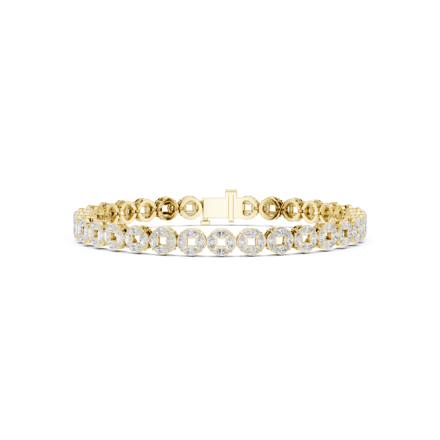 JÄGER JEWEL Eternal Orbit Diamond Bracelet – JÄGER Metal
