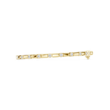 JÄGER JEWEL Aureate Station Diamond Bracelet – JÄGER Metal