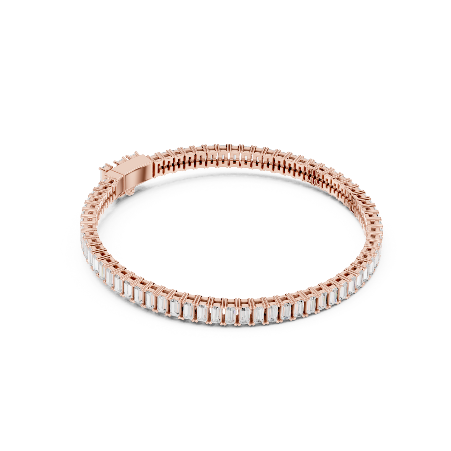 JÄGER JEWEL Elara Éclat Emerald Line Bracelet – JÄGER Metal