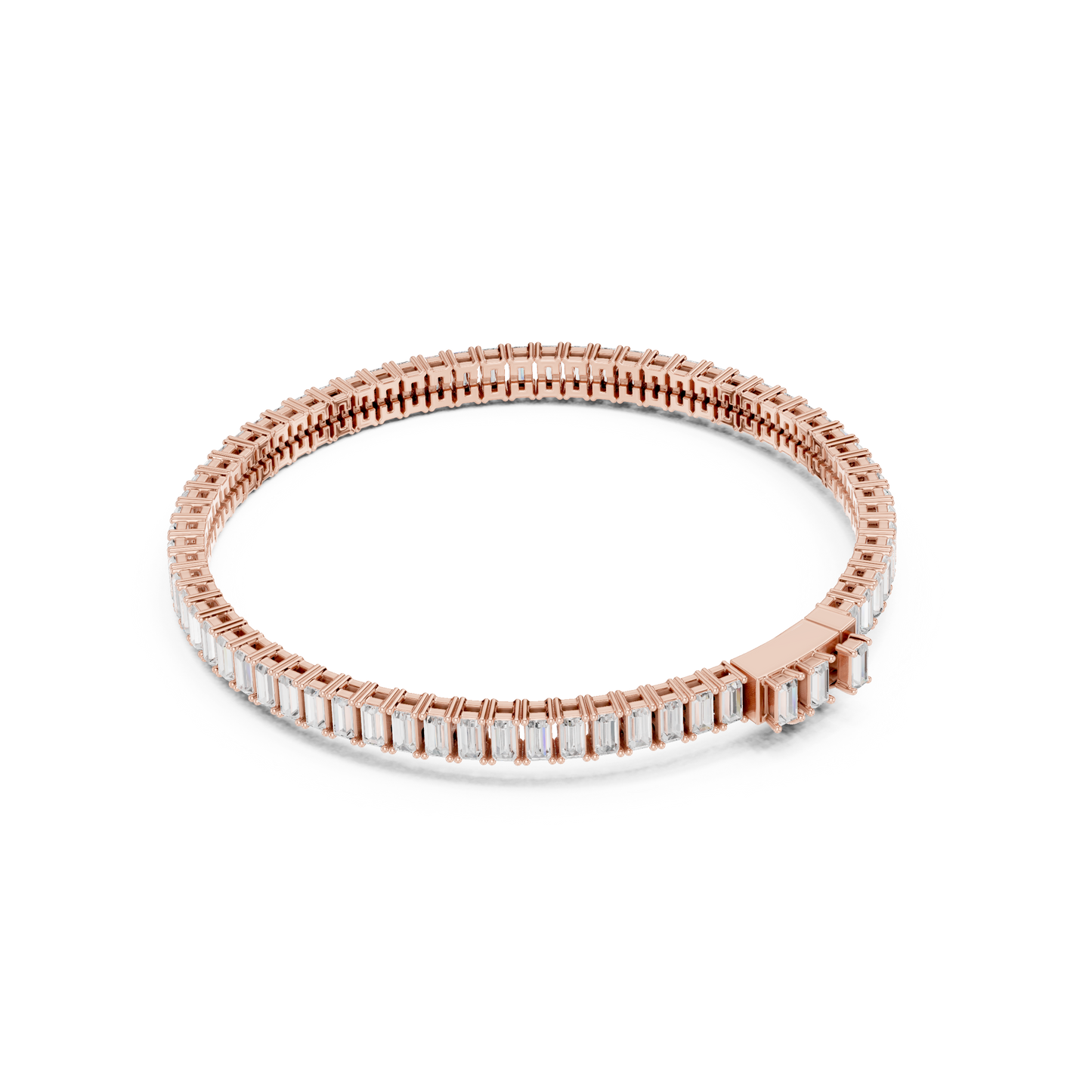 JÄGER JEWEL Elara Éclat Emerald Line Bracelet – JÄGER Metal
