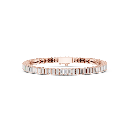 JÄGER JEWEL Elara Éclat Emerald Line Bracelet – JÄGER Metal