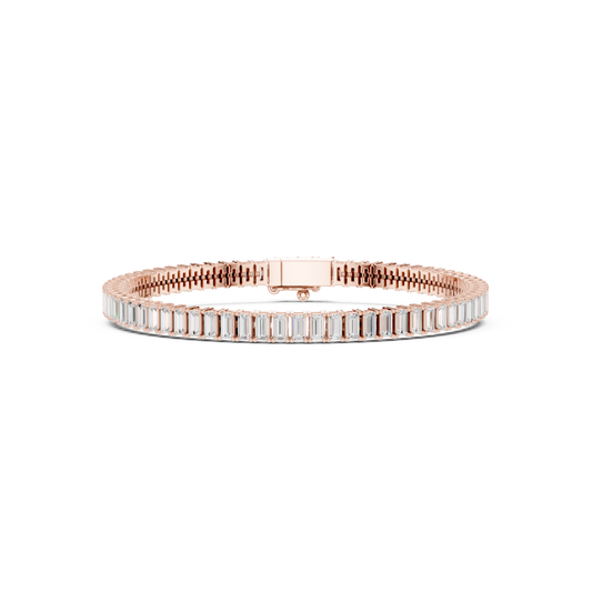 JÄGER JEWEL Elara Éclat Emerald Line Bracelet – JÄGER Metal