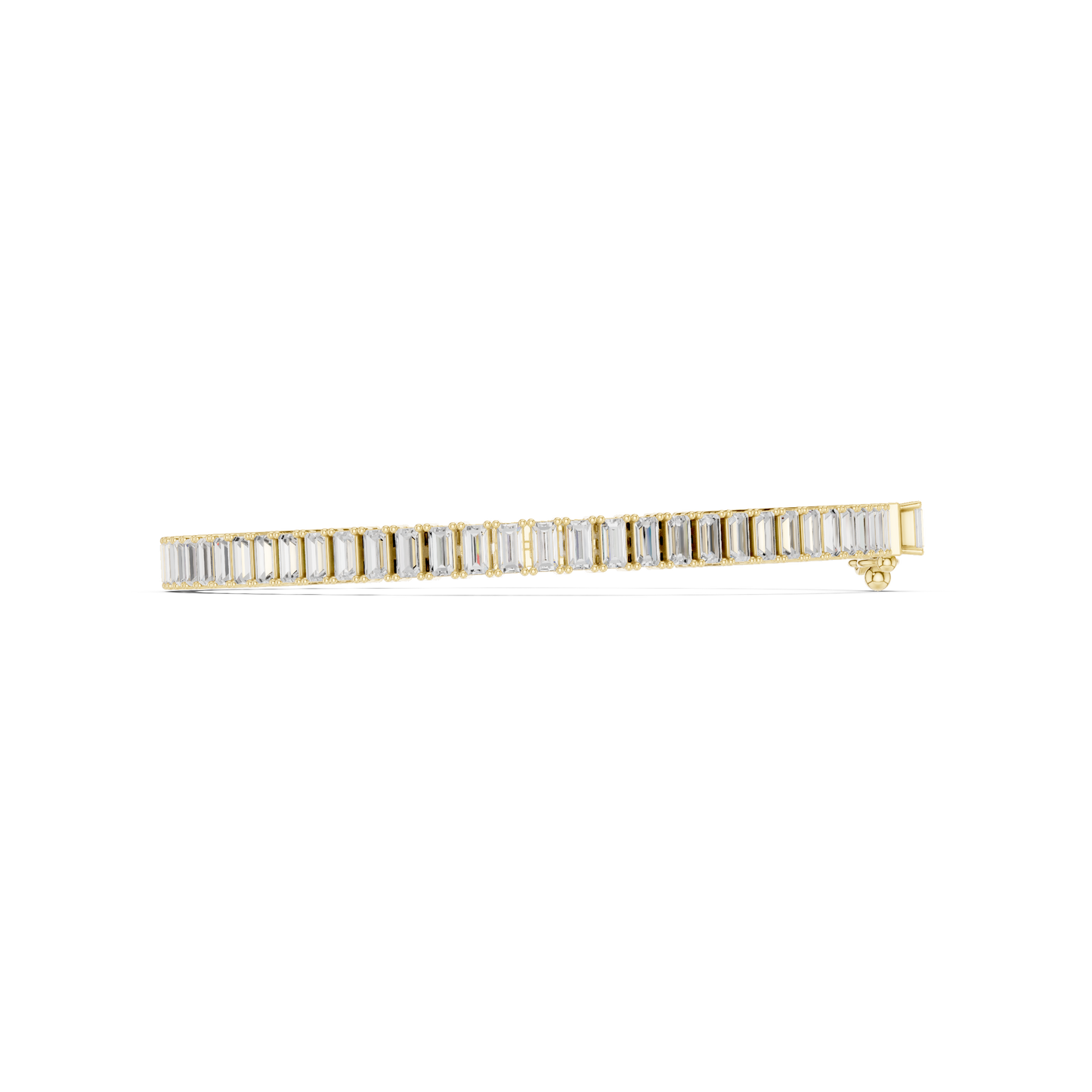 JÄGER JEWEL Elara Éclat Emerald Line Bracelet – JÄGER Metal