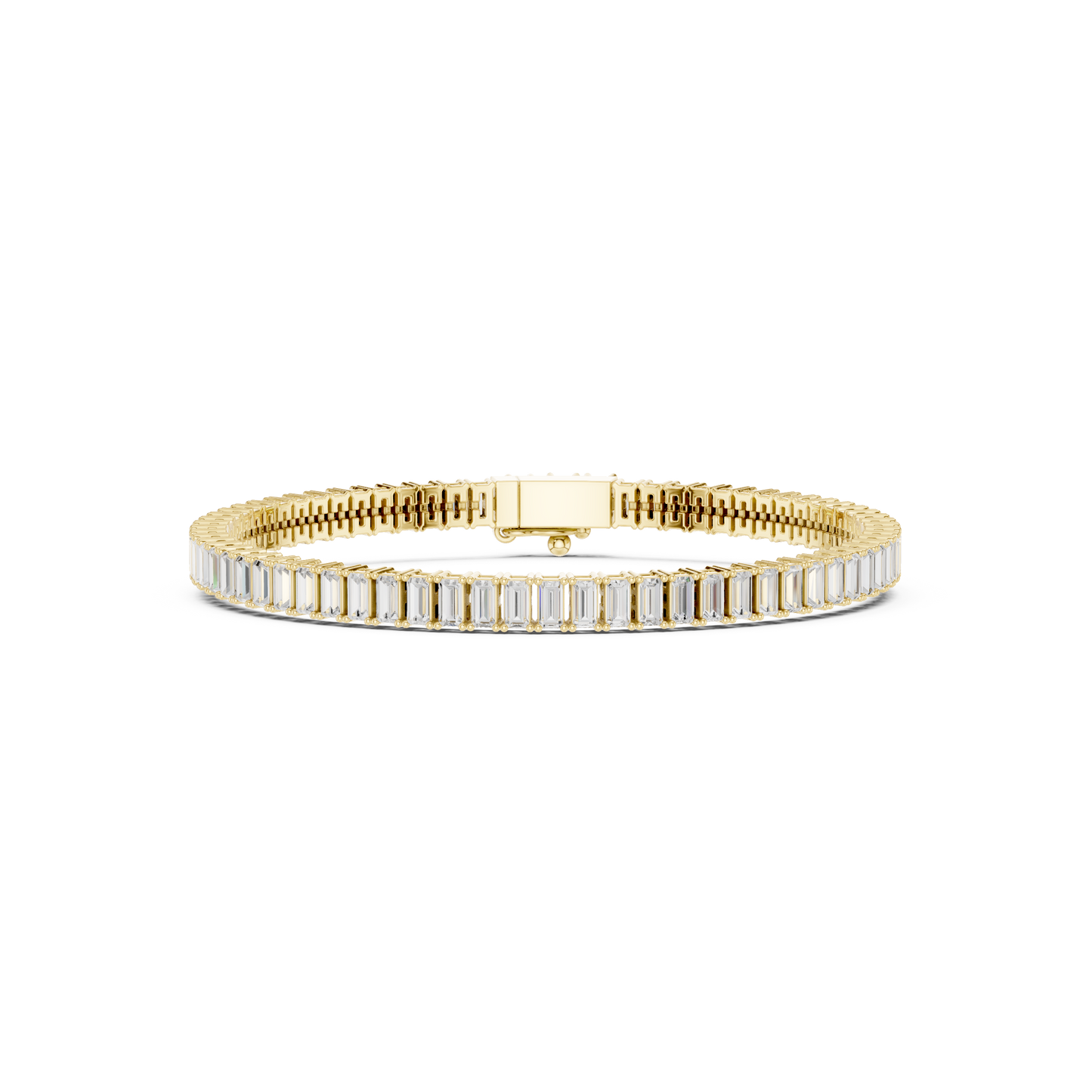 JÄGER JEWEL Elara Éclat Emerald Line Bracelet – JÄGER Metal