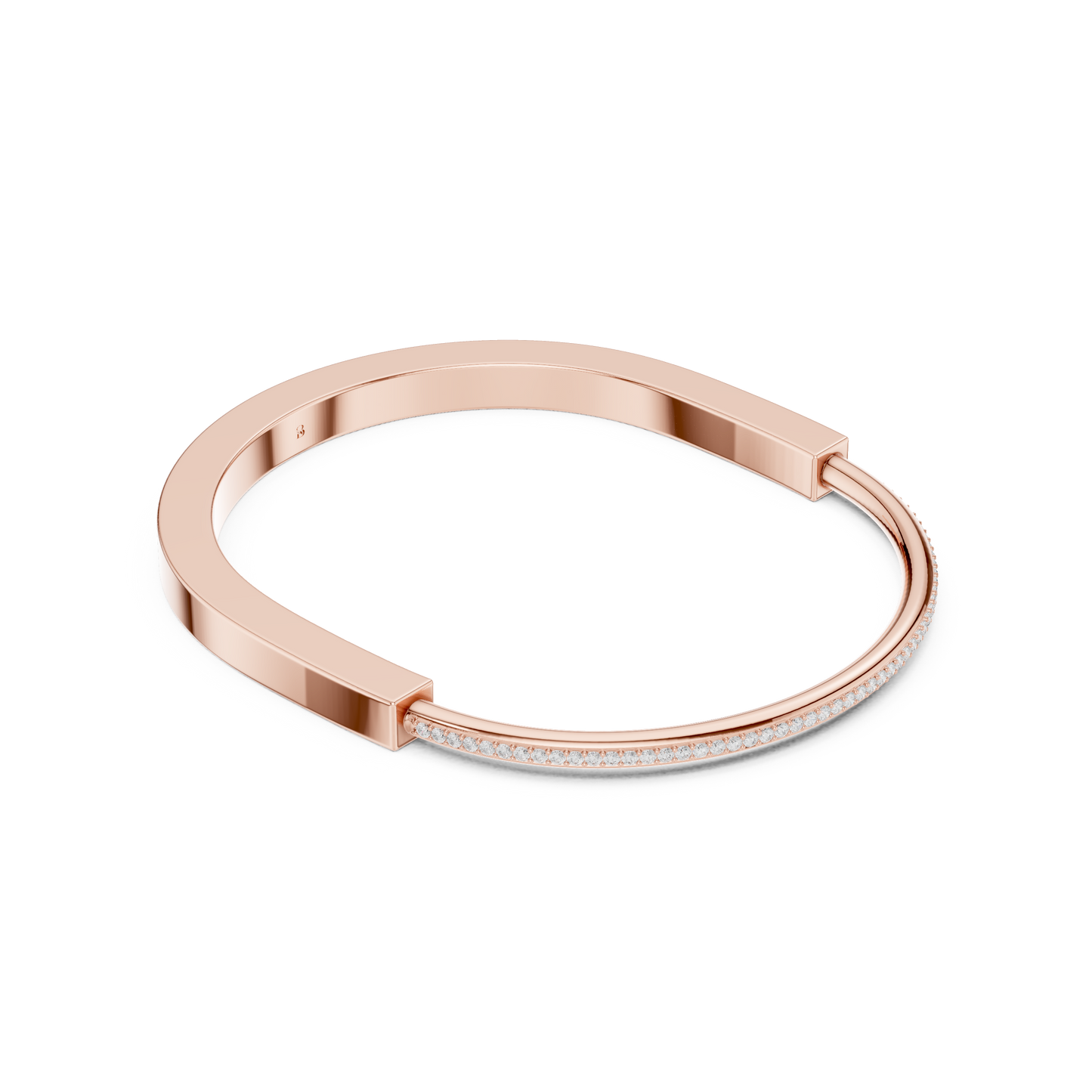 JÄGER JEWEL Aurum Edge Diamond Bangle – JÄGER Metal
