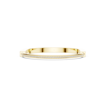 JÄGER JEWEL Aurum Edge Diamond Bangle – JÄGER Metal