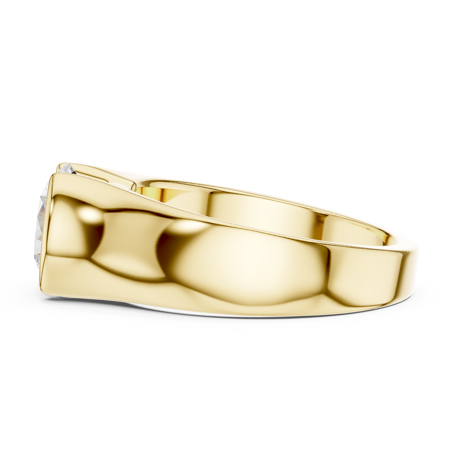 JÄGER JEWEL Sculpted Solitaire Ring – 1.50 Carat