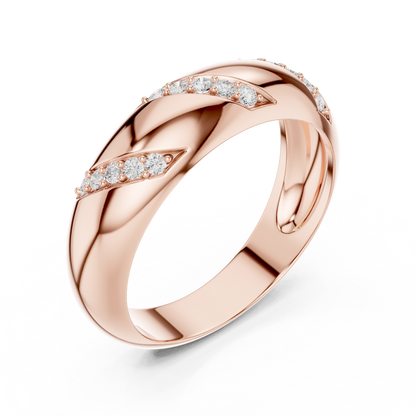 JÄGER JEWEL Helix Diamond Band