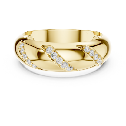 JÄGER JEWEL Helix Diamond Band