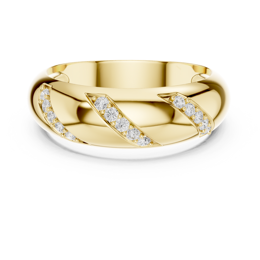 JÄGER JEWEL Helix Diamond Band